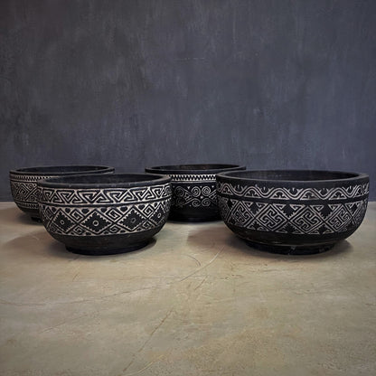 BALINESE BOWL (INDONESIA) COCONUT 45L 45W 20H DRK