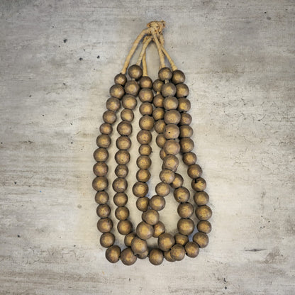 HAUSA BRASS BEAD (IVORY COAST) MED SLD