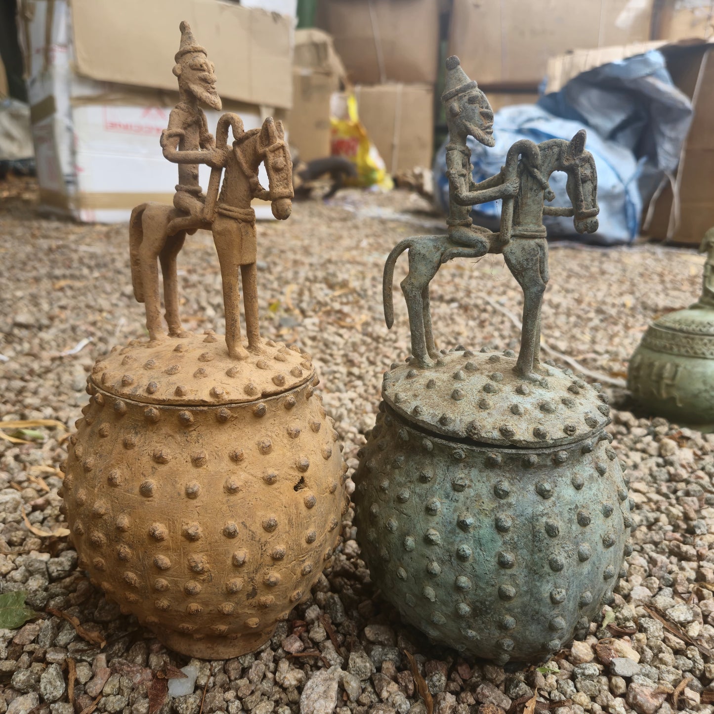 DOGON CEREMONIAL CONTAINER (MALI) SP