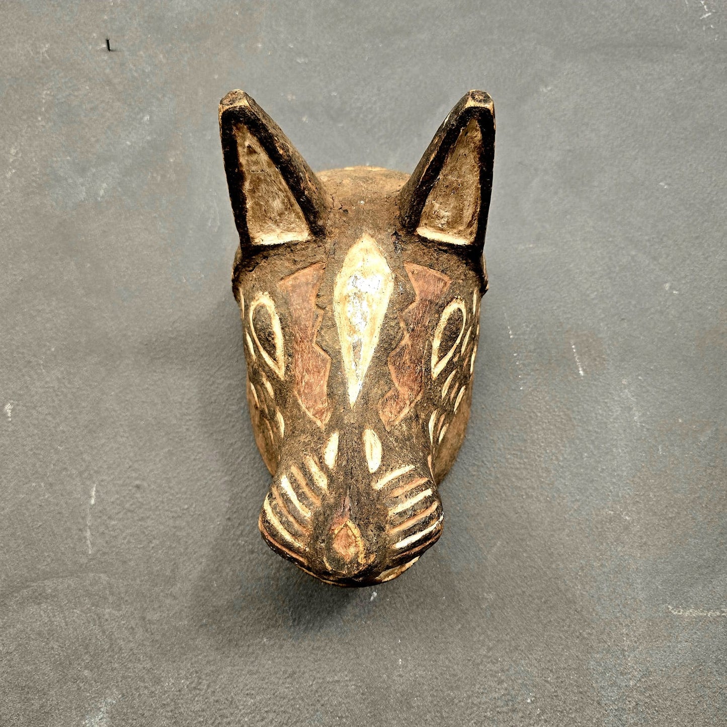 MOSSI ZOOMORPHIC MASK (BURKINA FASO) MED