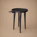 COFFEE SIDE-TABLE (SOUTH AFRICA) SML 35D 60H DARK