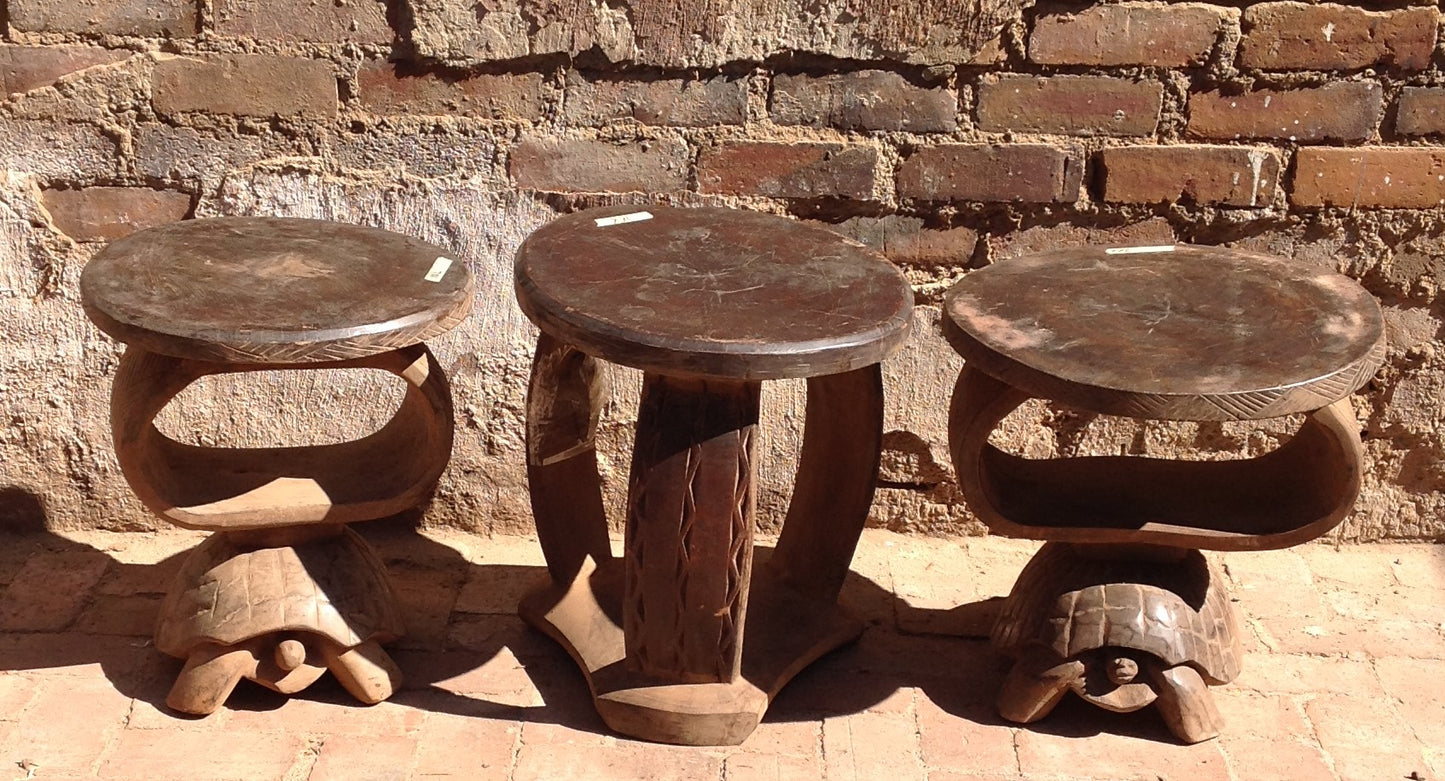 HEHE STOOL (TANZANIA) 44H 43D NAT