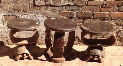 HEHE STOOL (TANZANIA) 44H 43D NAT