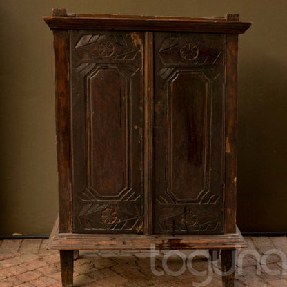 ANTIQUE CHINESE CUPBOARD (INDONESIA) 165L 50W 210H
