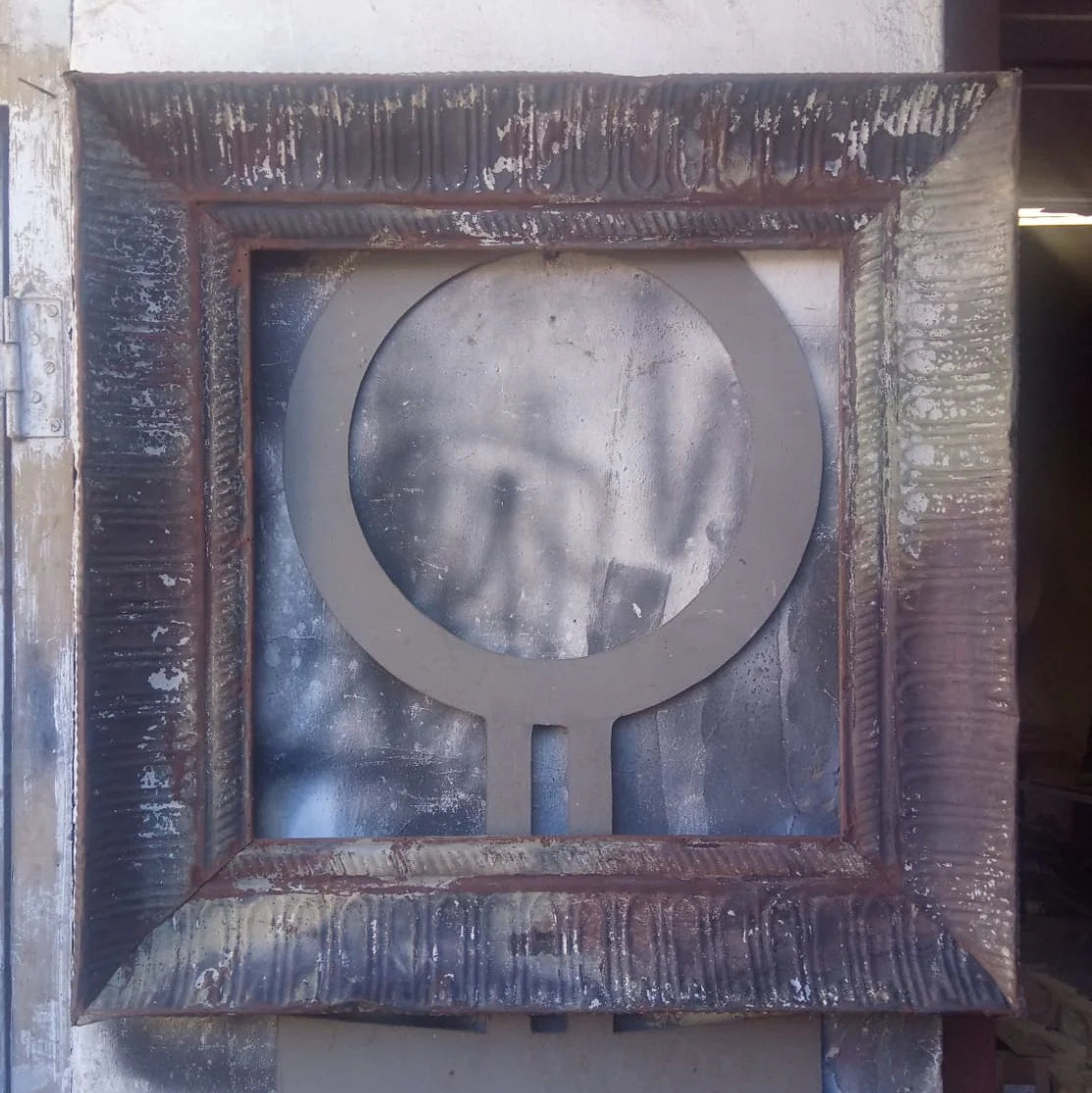MIRROR+PRESSED CEILING FRAME (SOUTH AFRICA) 100W 100H
