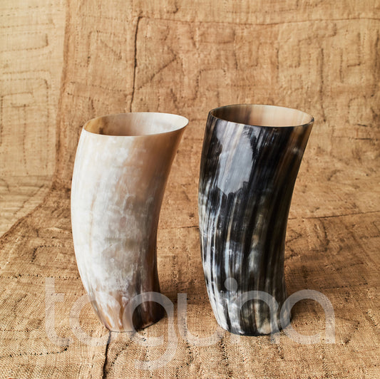 VASE HORN POLISHED