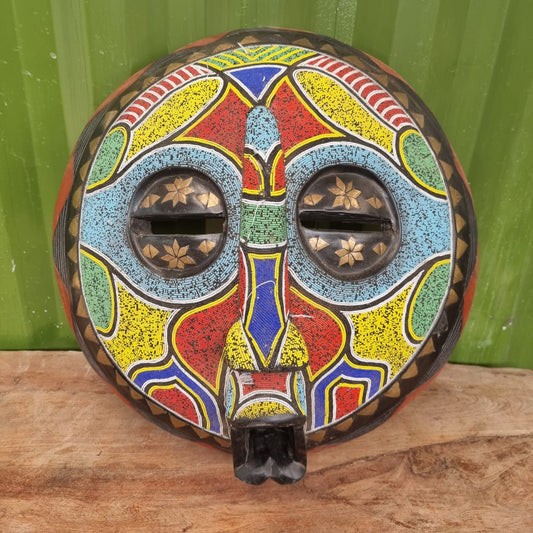 BEADED CEREMONIAL MASK 80