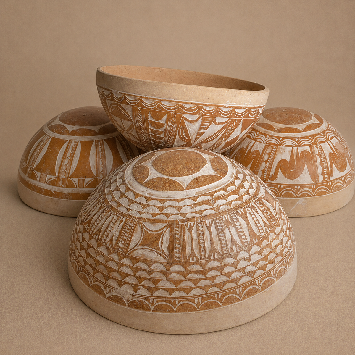 FULANI CALABASH (NIGER) ENGRAVED