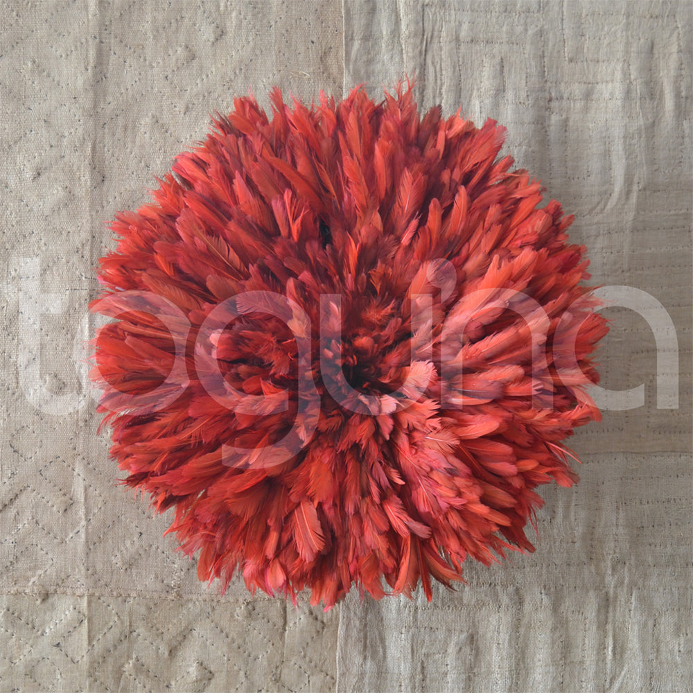 JUJU HEADDRESS (CAMEROON) 50D RED