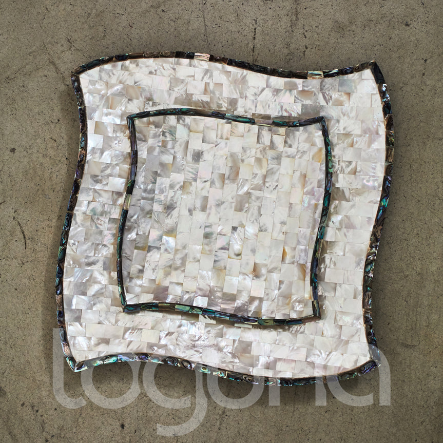 BOWL TRAY COPANG+MUSSEL SHELL 24D
