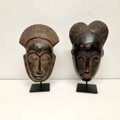 BAULE MASK (IVORY COAST) 27H