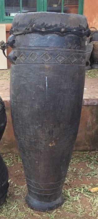 LOZI CEREMONIAL DRUM (ZAMBIA) 32D 90H