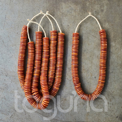 AFRICAN AMBER BEAD STR (KENYA) MED DSC