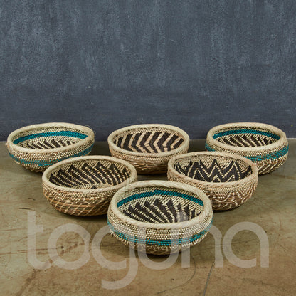 TONGA BASKET DBL WEAVE (ZAMBIA) BOWL 15-25D 9H