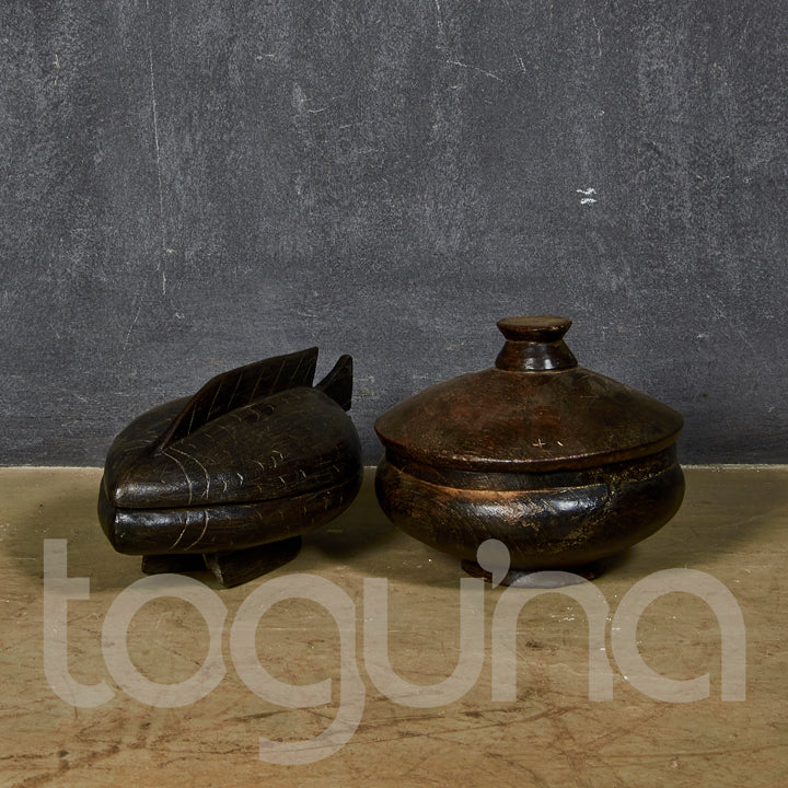 LOZI CONTAINER W/LID (ZAMBIA) MED