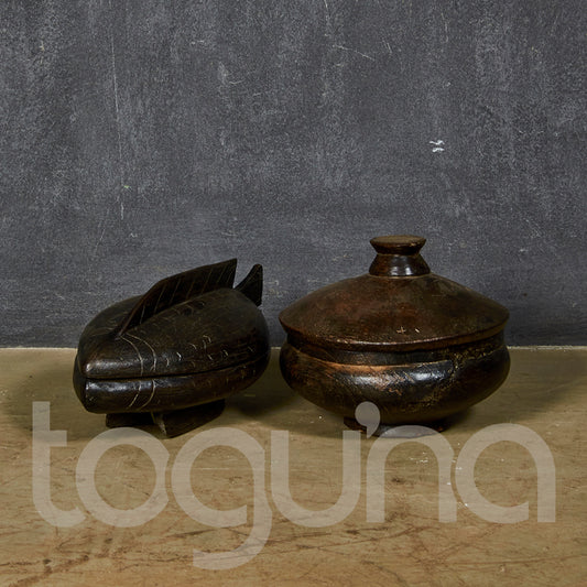 LOZI CONTAINER W/LID (ZAMBIA) MED