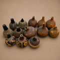 CALABASH ENGRAVED (KENYA) GOURD 25H