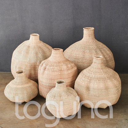 BULAWAYO BASKET (ZIMBABWE) GARLIC 27D 42H