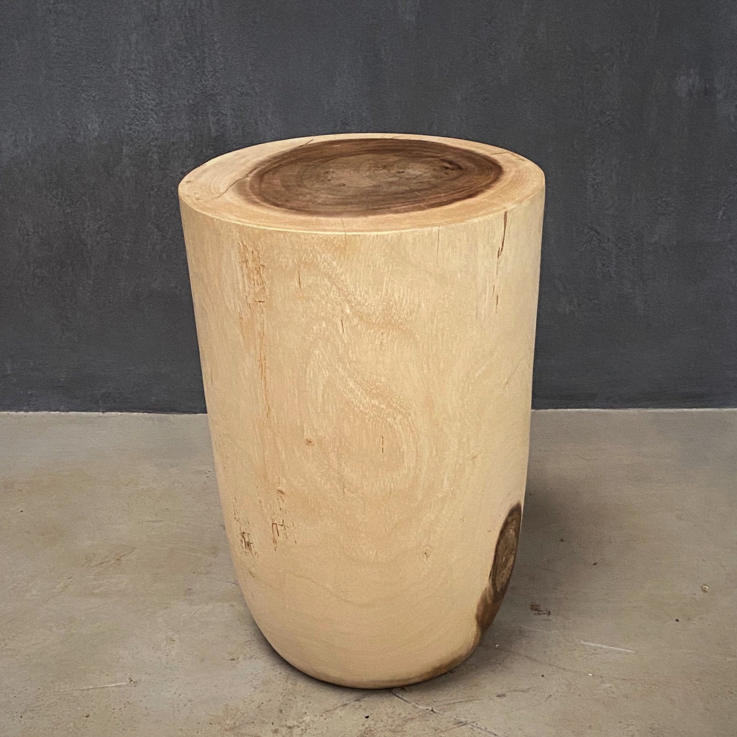 BALINESE SIDE-TABLE (INDONESIA) KETTLE 32L 32W 48H NAT