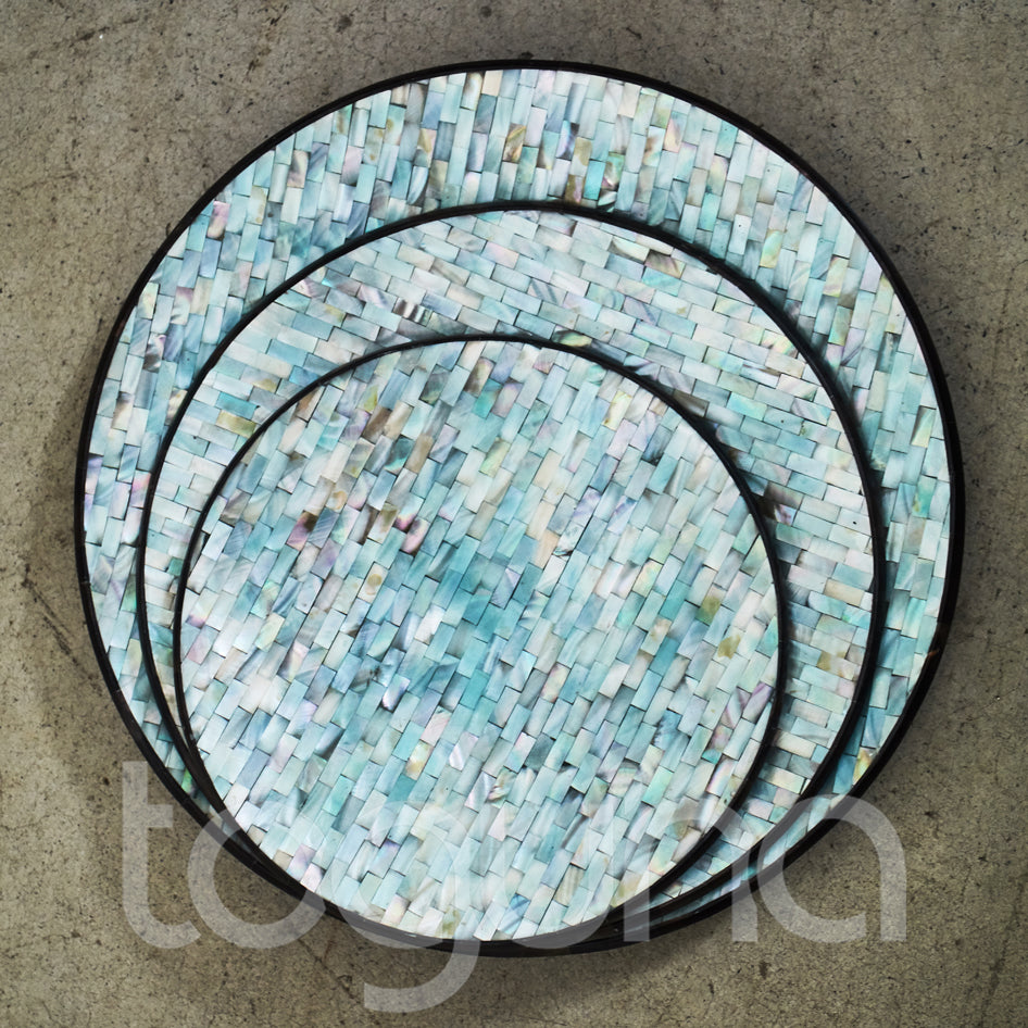 BOWL TRAY COPANG+MUSSEL SHELL 24D