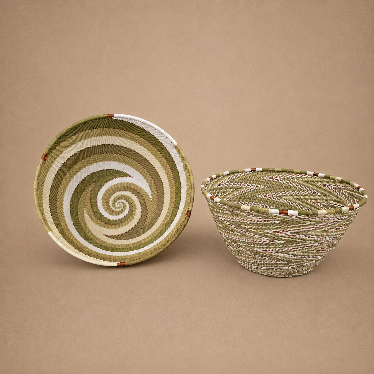 TELEPHONE WIRE BASKET (SOUTH AFRICA) BOWL 19D