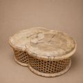 BAMILEKE SIDE-TABLE (CAMEROON) CUSTOM 98L 78W 43H NATURAL