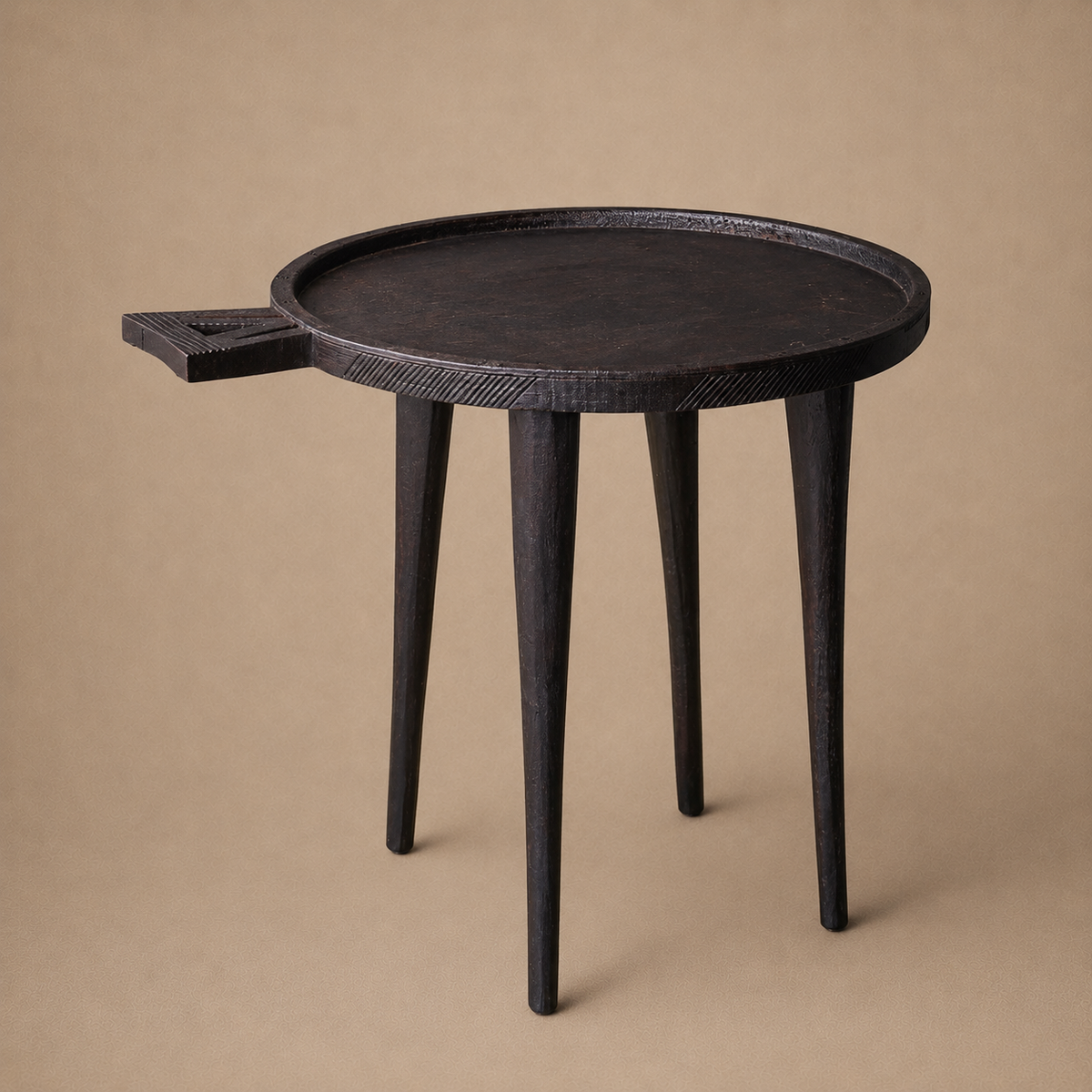 COFFEE SIDE-TABLE (SOUTH AFRICA) 48D 50H DRK