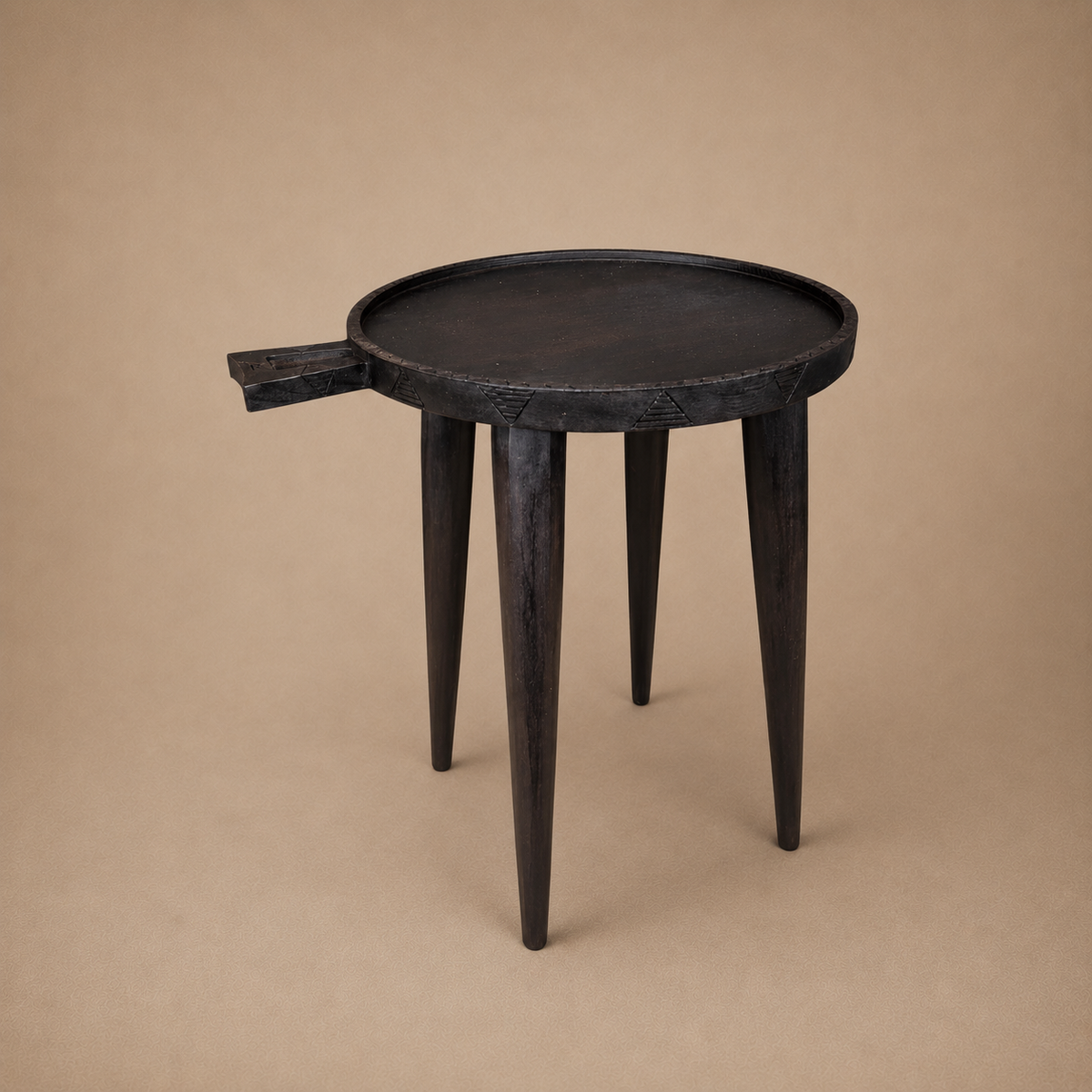 COFFEE SIDE-TABLE (SOUTH AFRICA) 42D 55H DRK