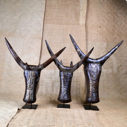 BAMBARA BULL HEADDRESS (MALI) LRG