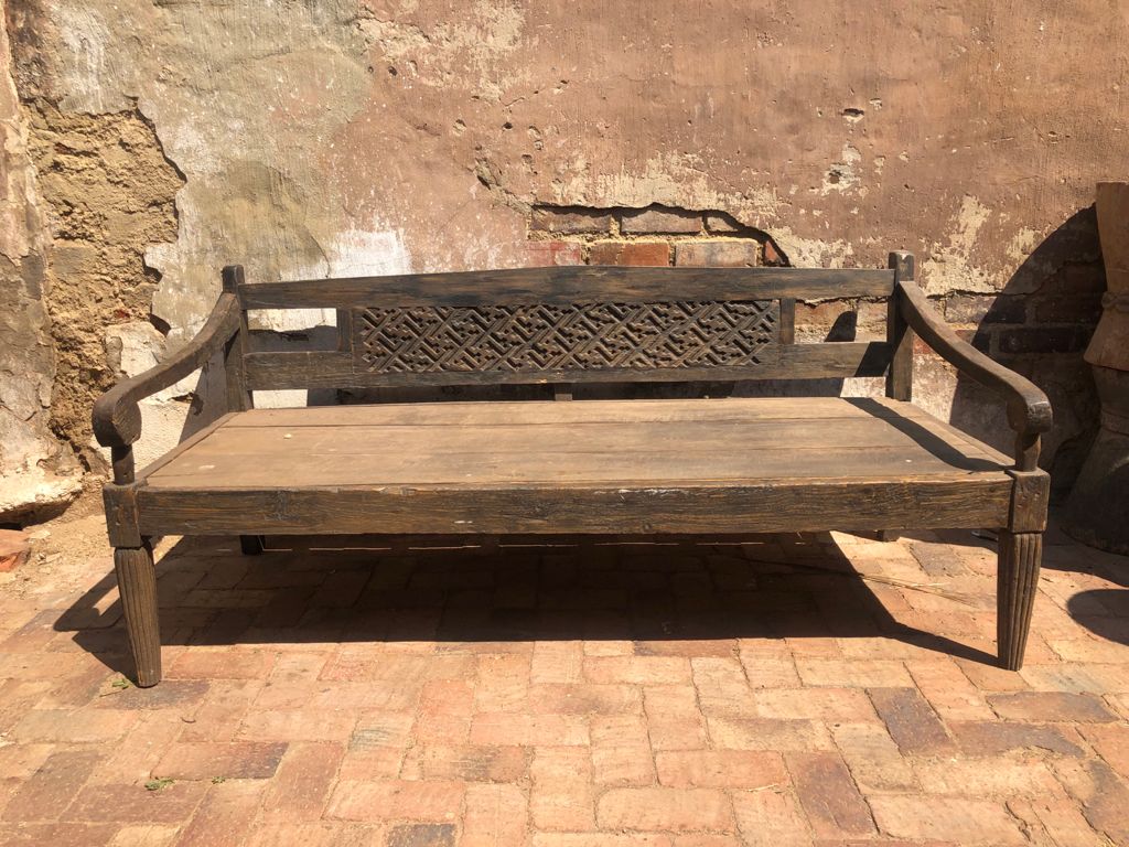 BALINESE BENCH (INDONESIA) TEAK OLD