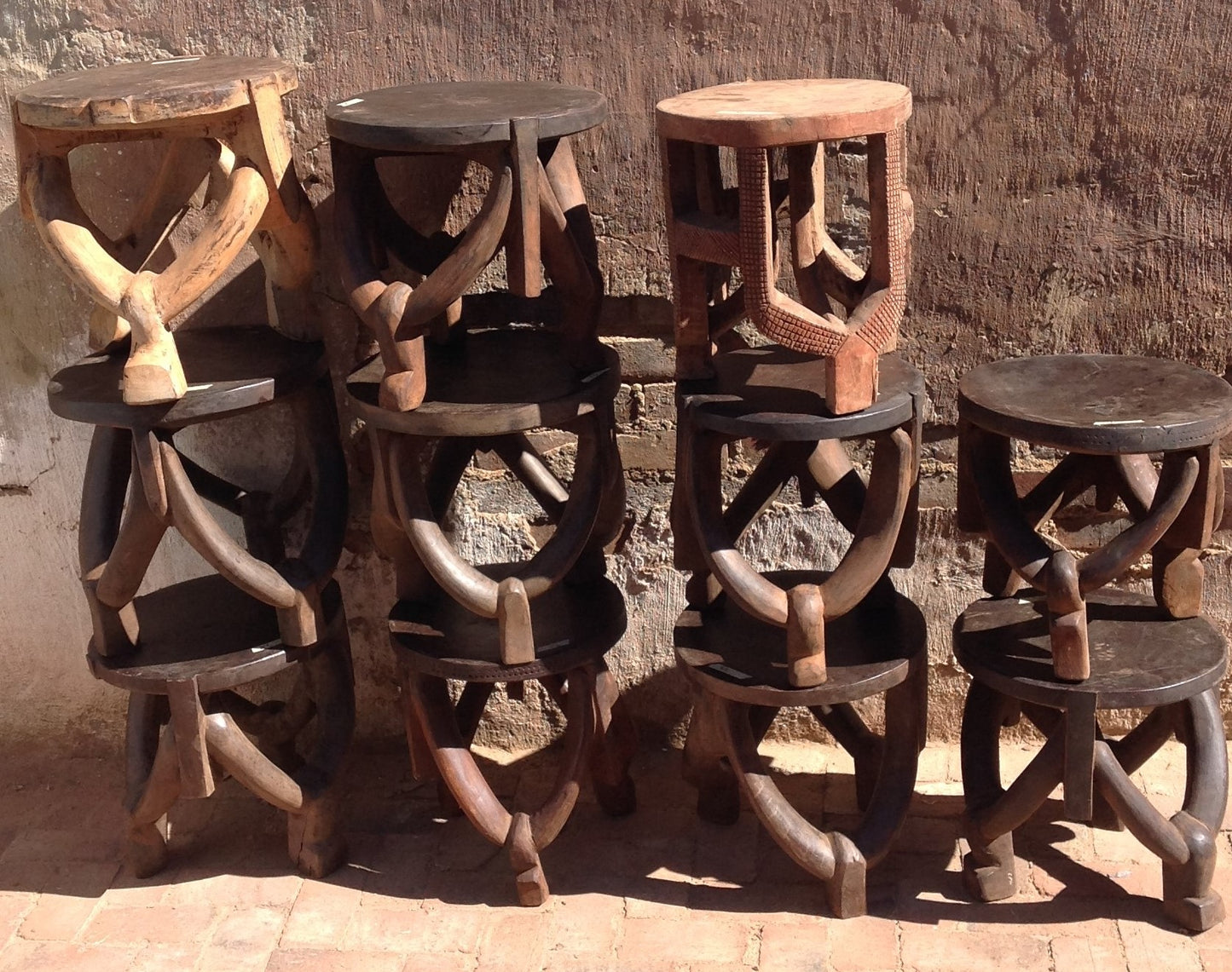 HEHE STOOL (TANZANIA) 44H 43D NAT