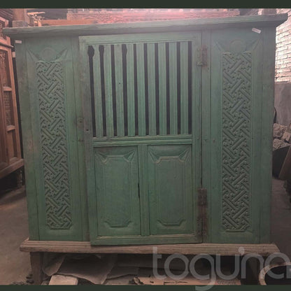 ANTIQUE CHINESE CUPBOARD (INDONESIA) 165L 50W 210H
