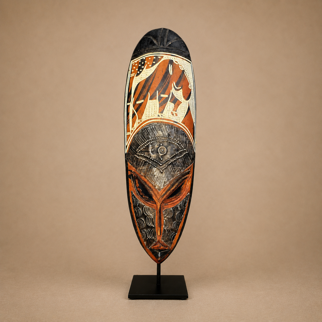 ASHANTI SHAKPA MASK (GHANA) 45H