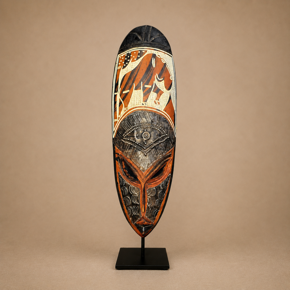 ASHANTI SHAKPA MASK (GHANA) 45H