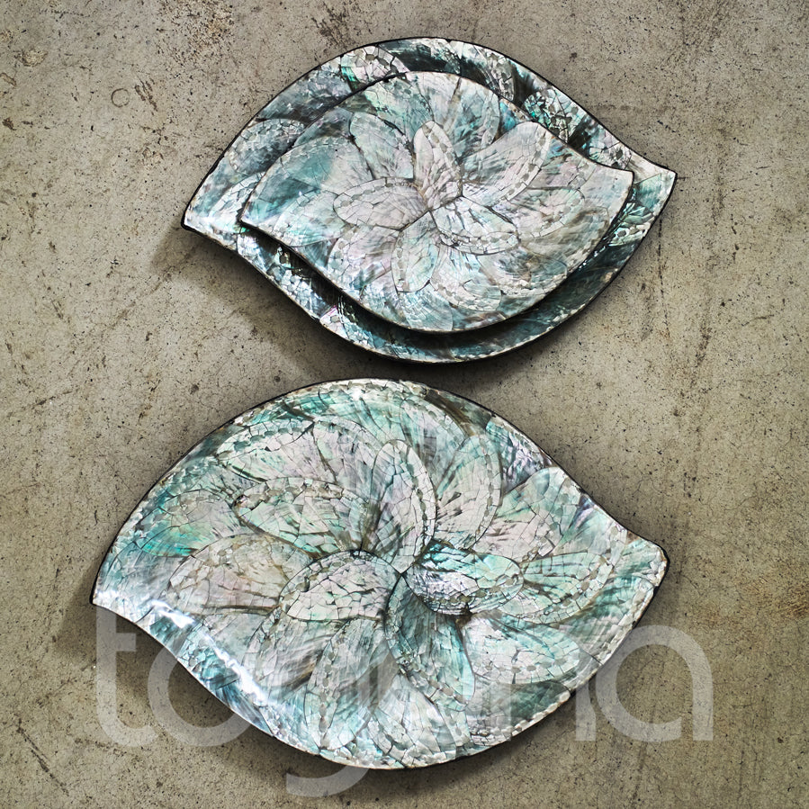 BOWL TRAY COPANG+MUSSEL SHELL 24D
