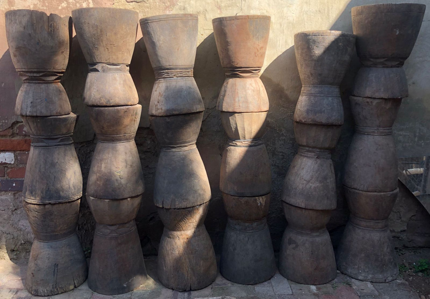 MAKONDE GRAIN MORTAR/SIDE-TABLE (TANZANIA) 48H NAT