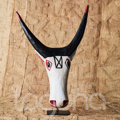 BAMBARA BULL HEADDRESS (MALI) LRG