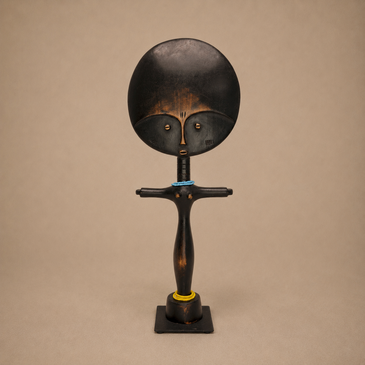 ASANTI AKUA-BA DOLL (GHANA) 38H DARK