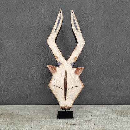 KWELE MASK (REPUBLIC OF THE CONGO) ANTELOPE 50H