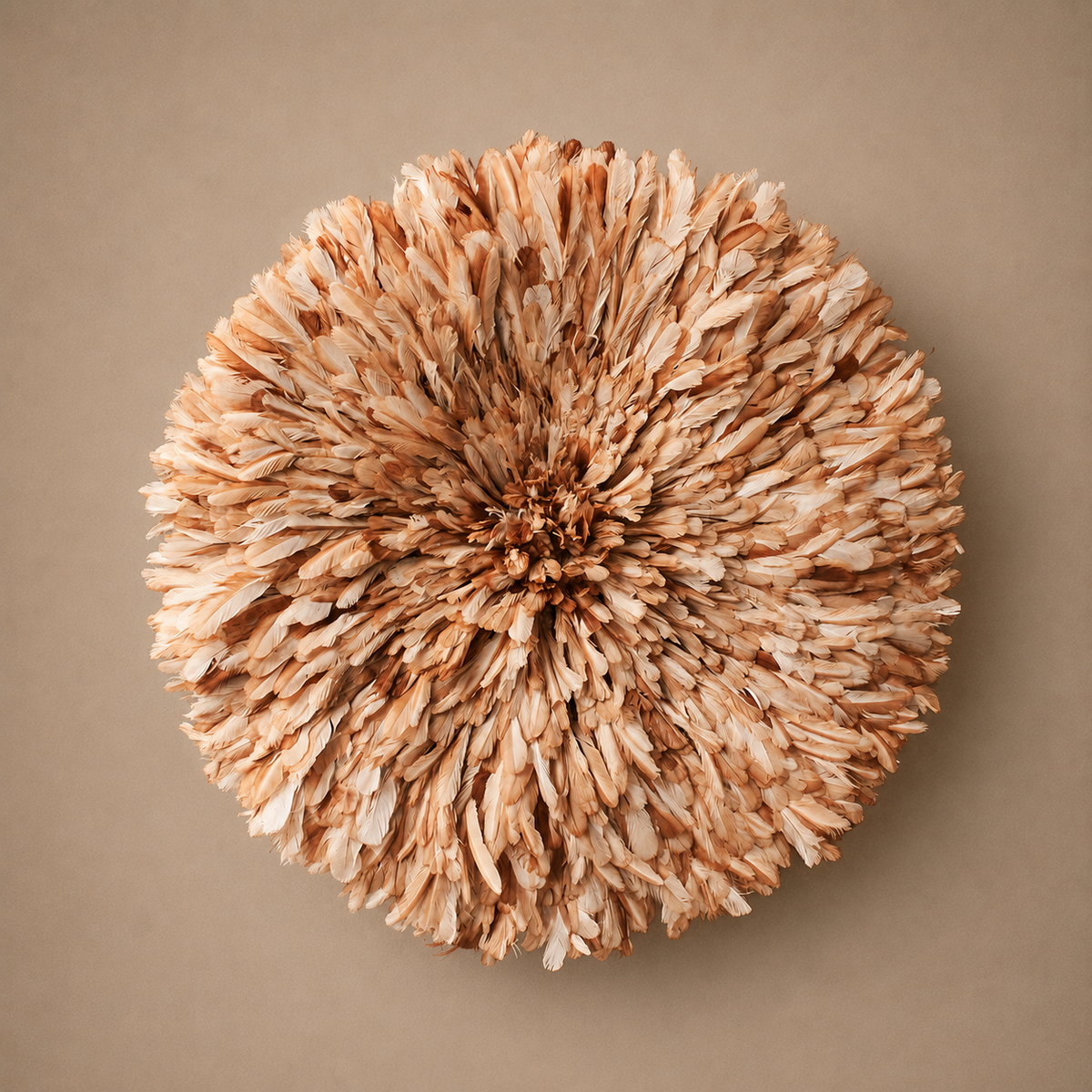 JUJU HEADDRESS (CAMEROON) 80D BEIGE