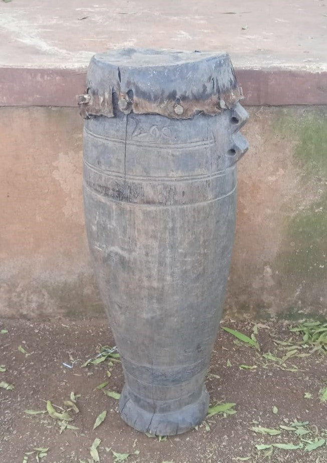 LOZI CEREMONIAL DRUM (ZAMBIA) 32D 90H
