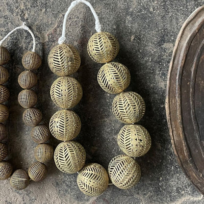 BAULE BRASS BEAD (IVORY COAST) XL +STAND