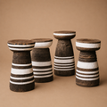 LOZI GRAIN MORTAR/SIDE-TABLE (ZAMBIA) CUSTOM