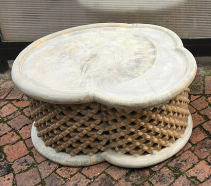 BAMILEKE SIDE-TABLE (CAMEROON) CUSTOM 98L 78W 43H COL