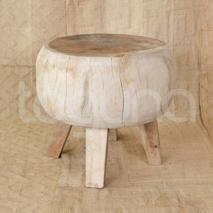 BALINESE SIDE-TABLE (INDONESIA) DONUT 48L 48W 50H NAT