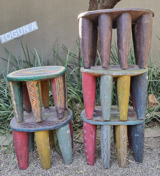 NUPE SIDE-TABLE (NIGERIA) MED 44L 39W 32H
