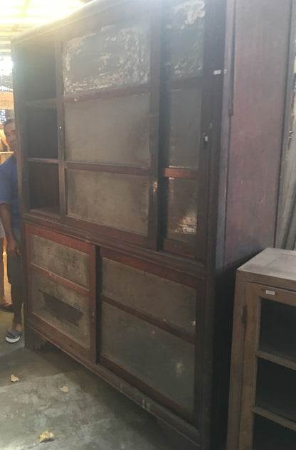 ANTIQUE CHINESE CUPBOARD (INDONESIA) 165L 50W 210H