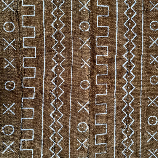 BOGOLON MUD CLOTH (MALI) 160L 115W KHAKI