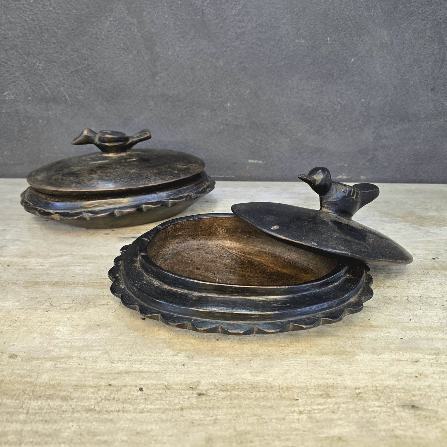 LOZI CONTAINER W/LID (ZAMBIA) SML