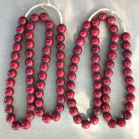 AFRICAN AMBER BEAD (KENYA) MED RND